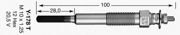 NGK Glow Plug Y-178T (3030)