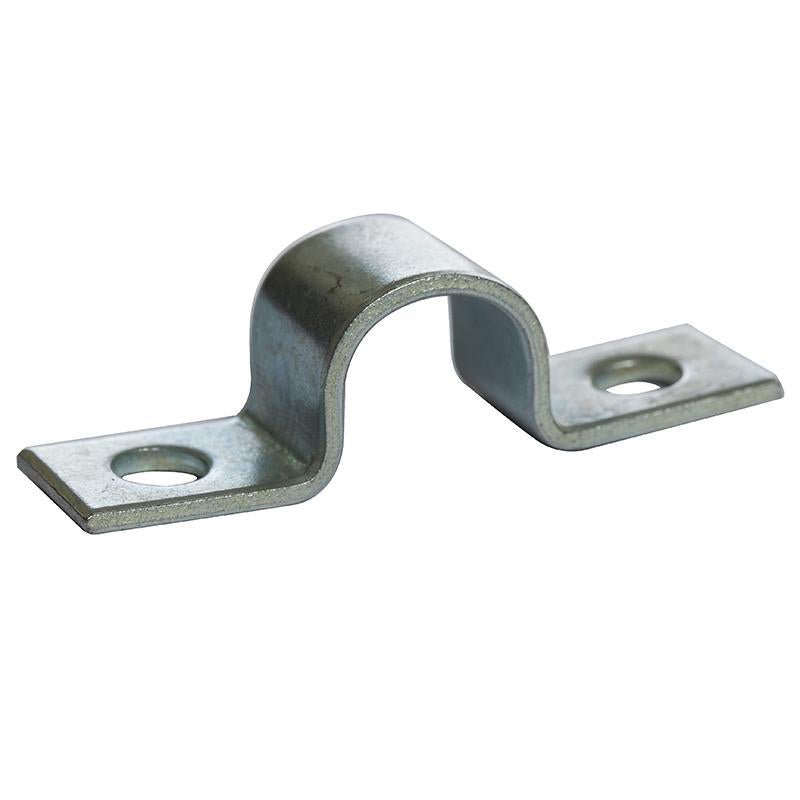 12mm x 1 Mild Steel with Zinc Plated CR3 Finish Full SADDLE Clamp Light 10 Pack - Vroom Classics