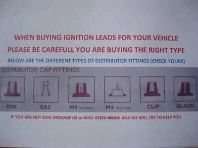ROVER 100,114 ROVER METRO 1.4i 16v (1990-99) NEW IGNITION LEAD SET - XC101