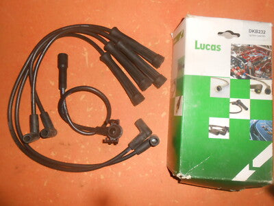 RENAULT CLIO 1.4(1990-98)RENAULT R19 1.4 IGNITION LEAD SET- GENUINE LUCAS DKB232