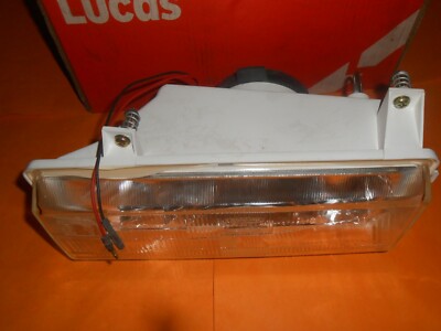 ROVER 200 SERIES 213,216(1984-1989) DRIVERS SIDE O/S HEADLIGHT UNIT - LUCAS OEM