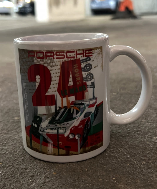 Porsche 962 Pop Art Mug