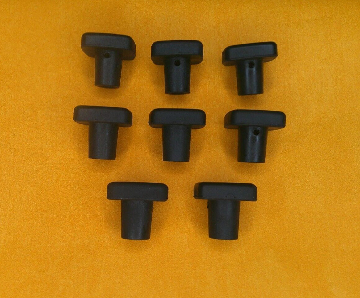 TRIUMPH TR5 TR6 DASHBOARD INSTRUMENT KNOBS x 8
