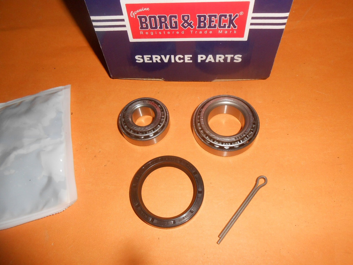 VAUXHALL VIVA HB HC (1967-79) FRONT WHEEL BEARING KIT Genuine Borg & Beck