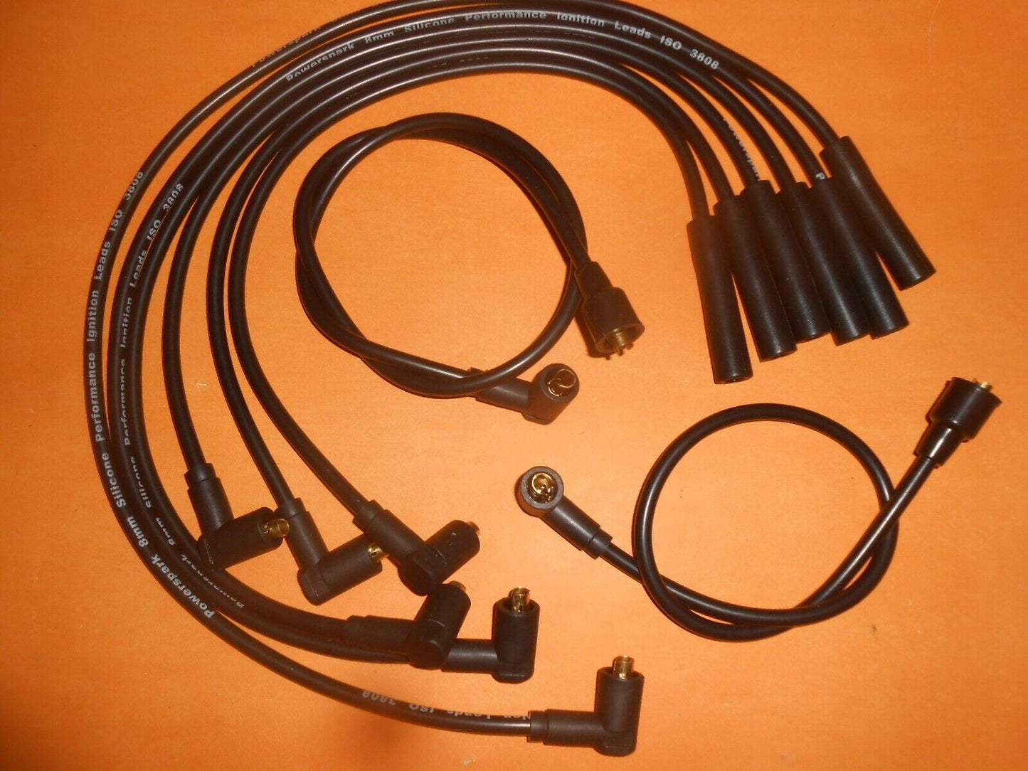 FORD ZEPHYR ZODIAC Mk4 V6 ESSEX (1967-1972) 8mm PERFORMANCE IGNITION LEAD SET