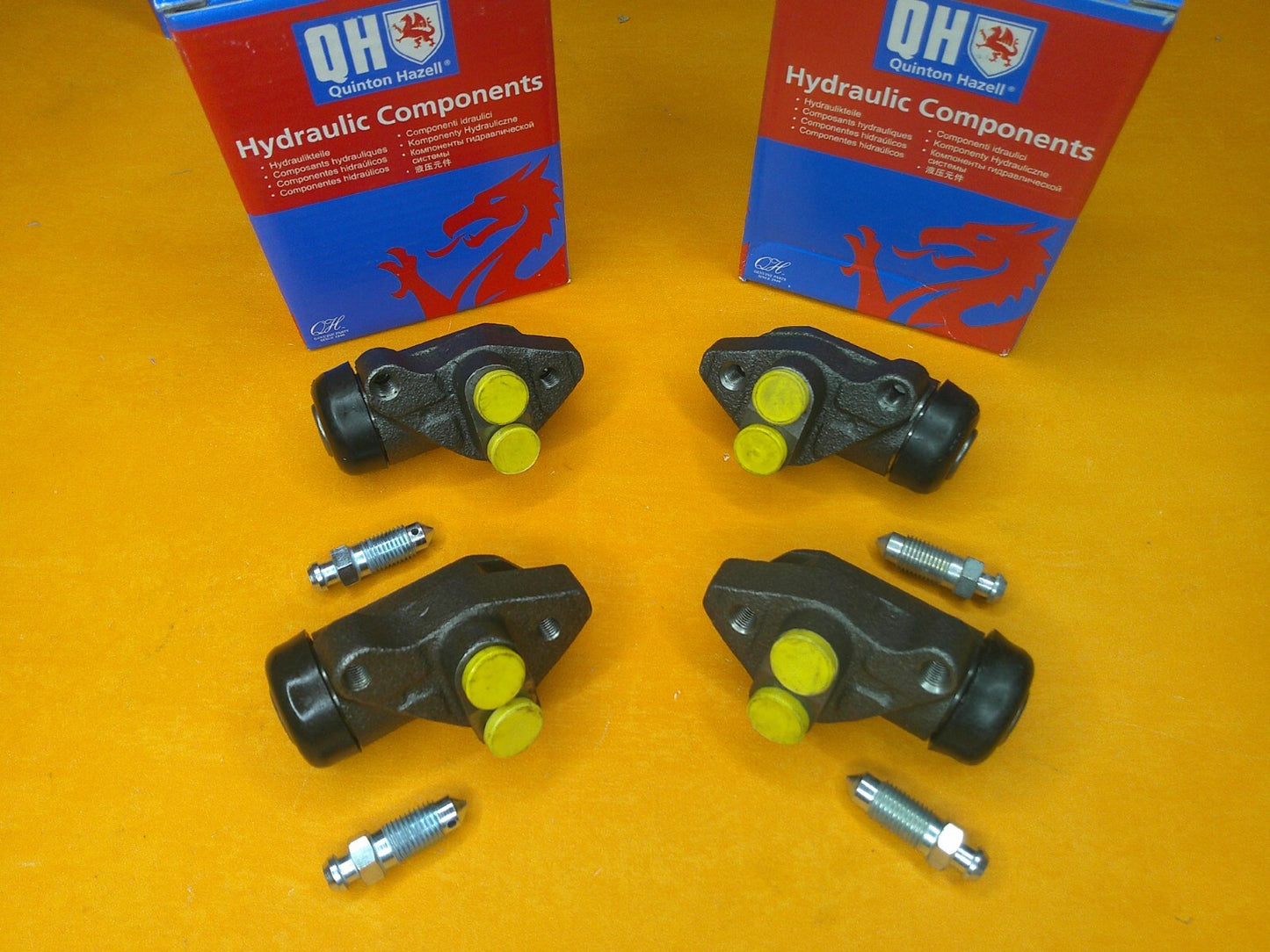 FORD POPULAR 100E (1958-1962) FRONT BRAKE WHEEL CYLINDERS(Set of 4)Quinton Hazel