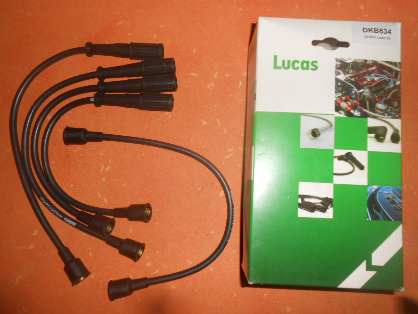 FIAT DUNA 1.1, 1.3 (1987-1991) IGNITION LEAD SET-GENUINE LUCAS DKB634