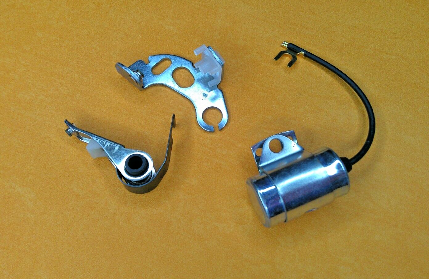 VAUXHALL CHEVETTE (1975-85) Delco type IGNITION CONTACT SET + CONDENSER