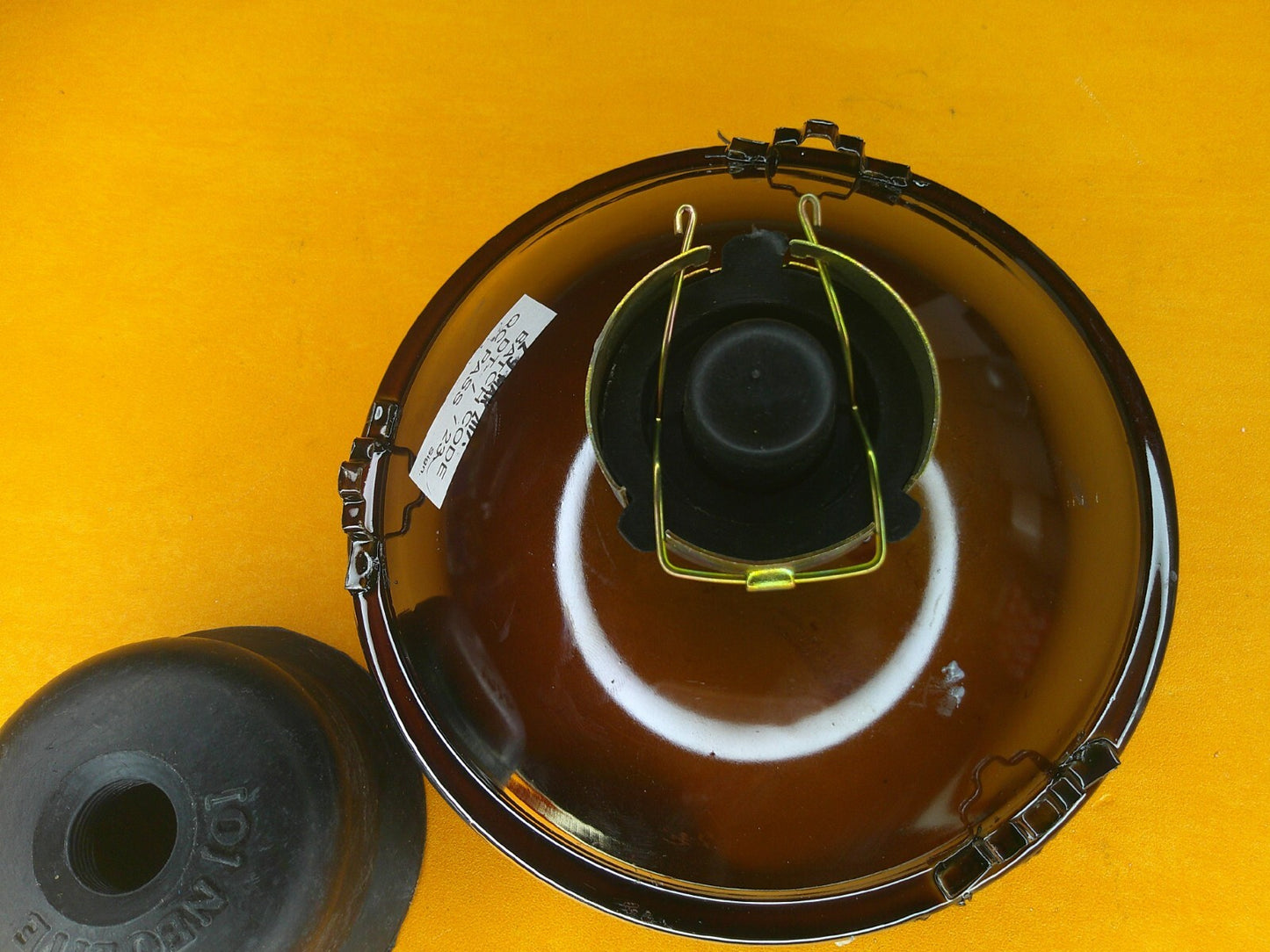 5 3/4" HEAD LIGHT UNIT HALOGEN H4 No Pilot Domed Glass - RHD