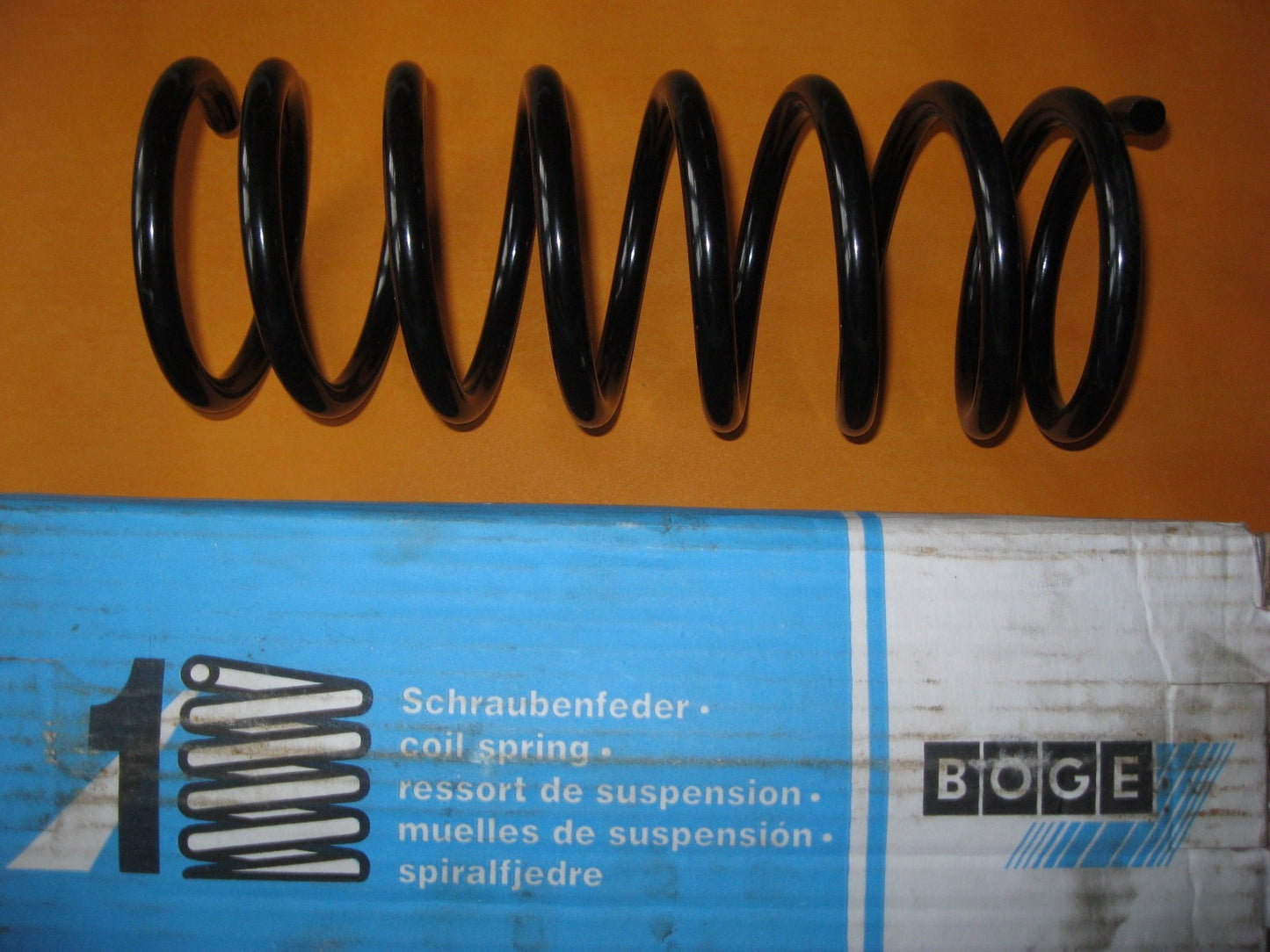FORD FIESTA Hatch FWD (1983-89) NEW REAR COIL SPRING - 503998
