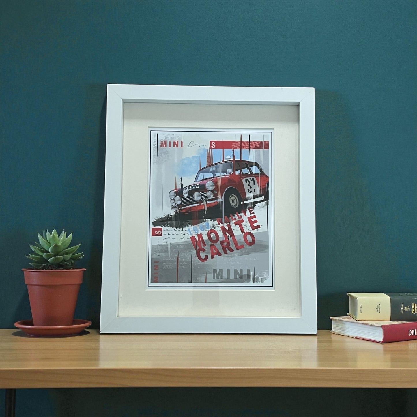 Paddy Hopkirk’s Legendary Mini Pop Art Print - Medium