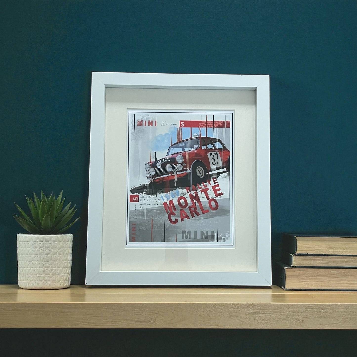 Paddy Hopkirk’s Legendary Mini Pop Art Print - Medium