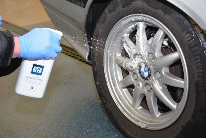 Autoglym Custom Wheel Cleaner Complete Acid Free Wheel Cleaner, Wheel Brushes