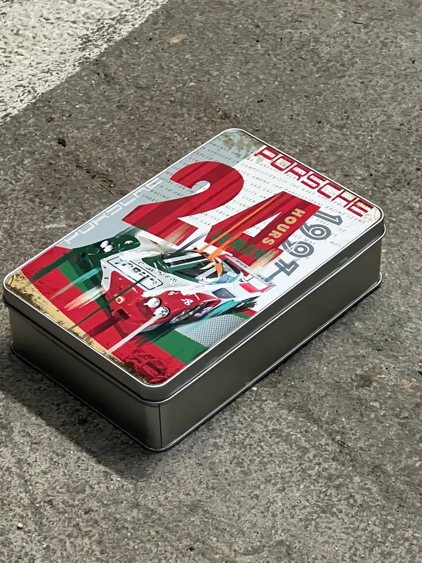 Porsche 962 Tribute Metal Storage Box