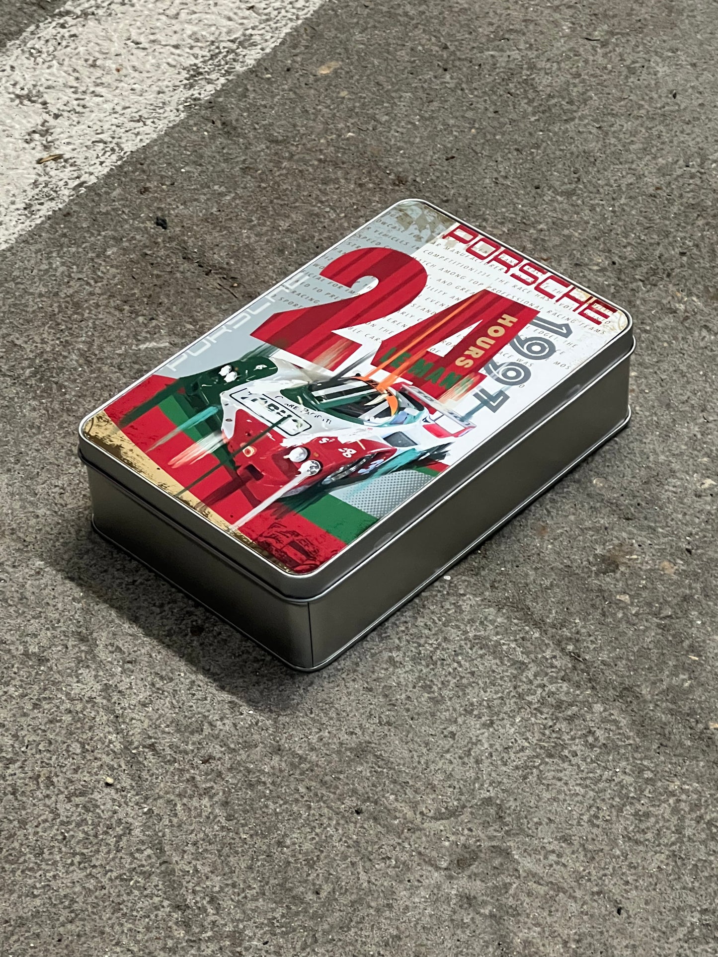 Porsche 962 Tribute Metal Storage Box