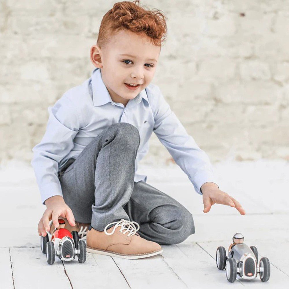 BAGHERA SILVER TOY RACING CAR - Vroom Classics