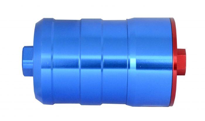 BULLETA1 BULLET FILTER 1/4NPT Female (Blue) (BULLETA0 - B) - Vroom Classics