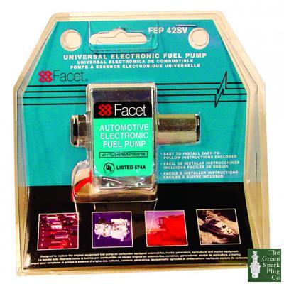 Facet Solid State Pump Kit 12v FEP12SV (40106+Unions) Pressure PSI 4.5 - 7.0 - Vroom Classics