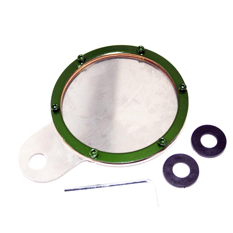 GS11006 - Tax Disc Holders, Round, Green - Vroom Classics