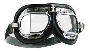 GS46001 - GOGGLES - HALCYON Mk4 Silver Cross de Luxe bright . - Vroom Classics