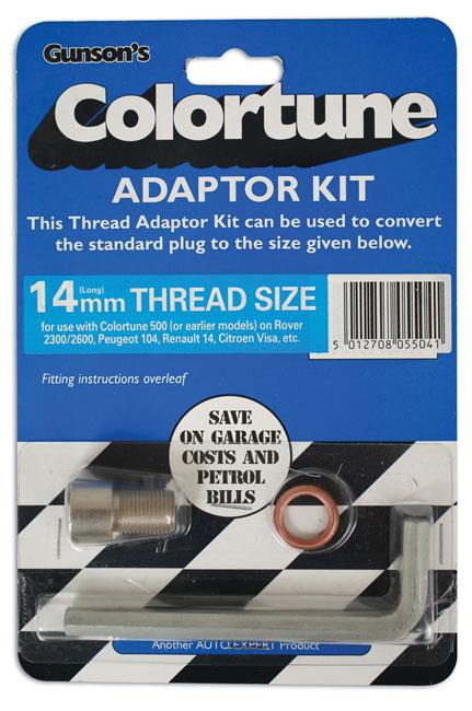 Gunson G4055C Colortune Adaptor Kit 14mm - Taper Slim - Vroom Classics