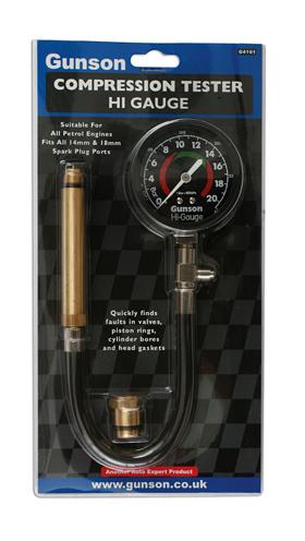 Gunson G4101 Hi - Gauge Compression Tester - Vroom Classics