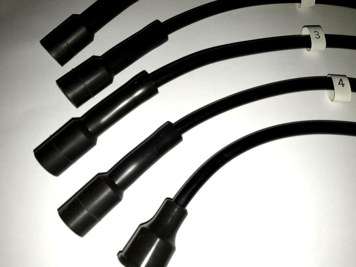 Ignition Lead Sets - Bedford Rascal Copper Core HT Leads - Vroom Classics