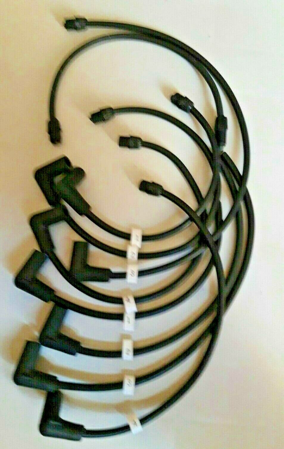 Ignition Lead Sets - Daimler Majestic Major HT Leads Acorn Connectors Only - Vroom Classics