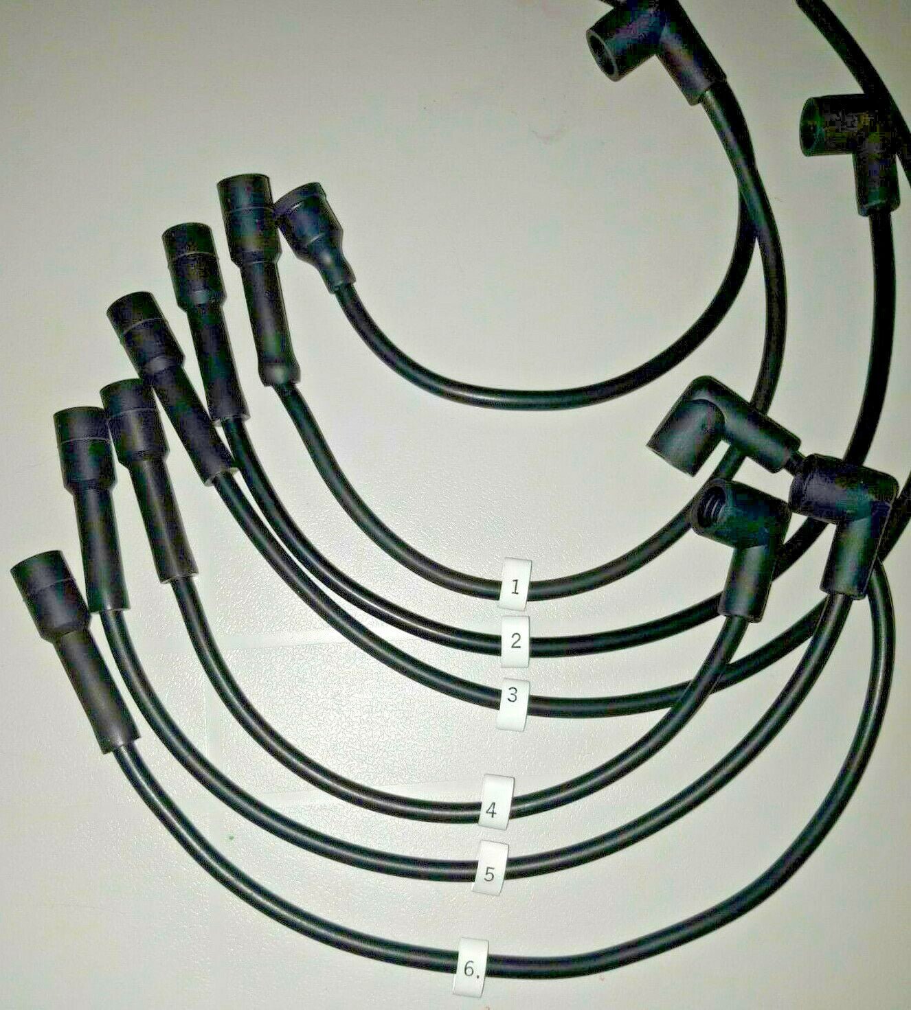 Ignition Lead Sets - Datsun 240Z Copper Core HT Leads - Vroom Classics