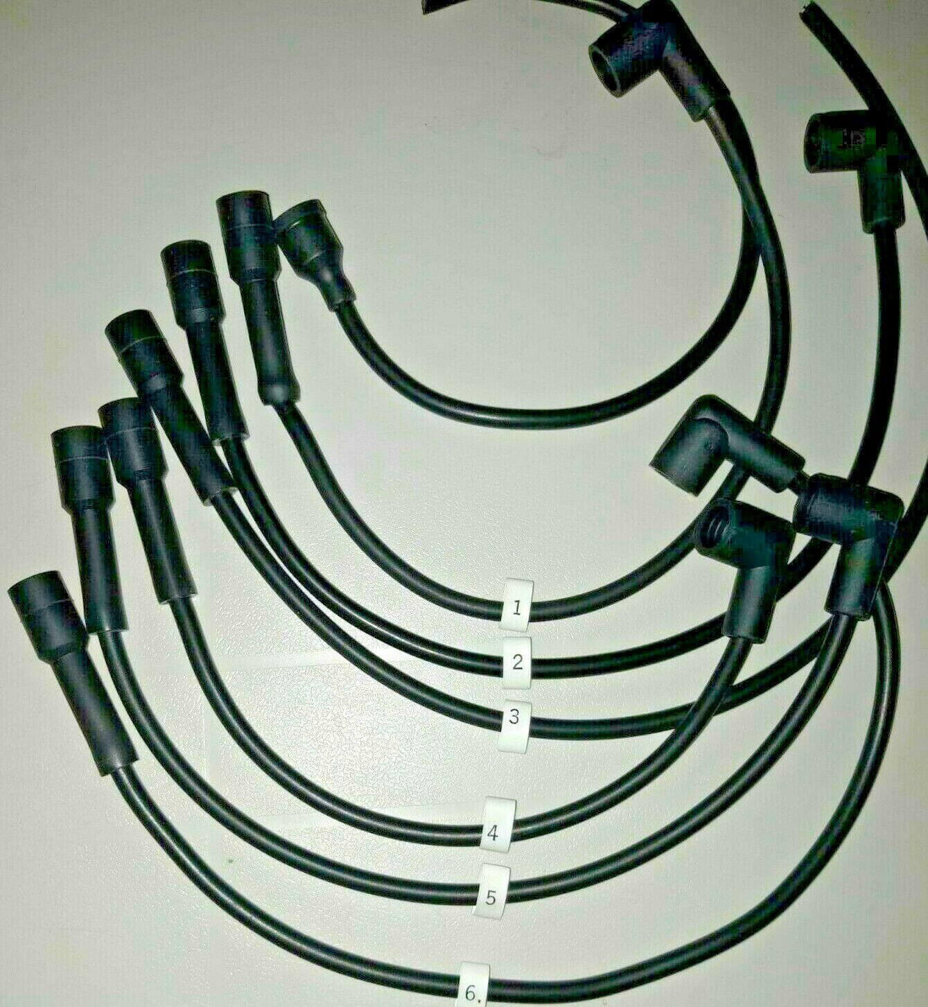 Ignition Lead Sets - Ford Zephyr Mk 4 Copper HT Leads - Vroom Classics
