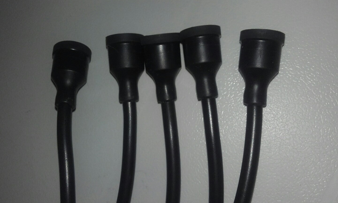 Ignition Lead Sets - Honda Civic 1.0/1.2/1.3 1973 - 84 Black Copper HT Leads - Vroom Classics