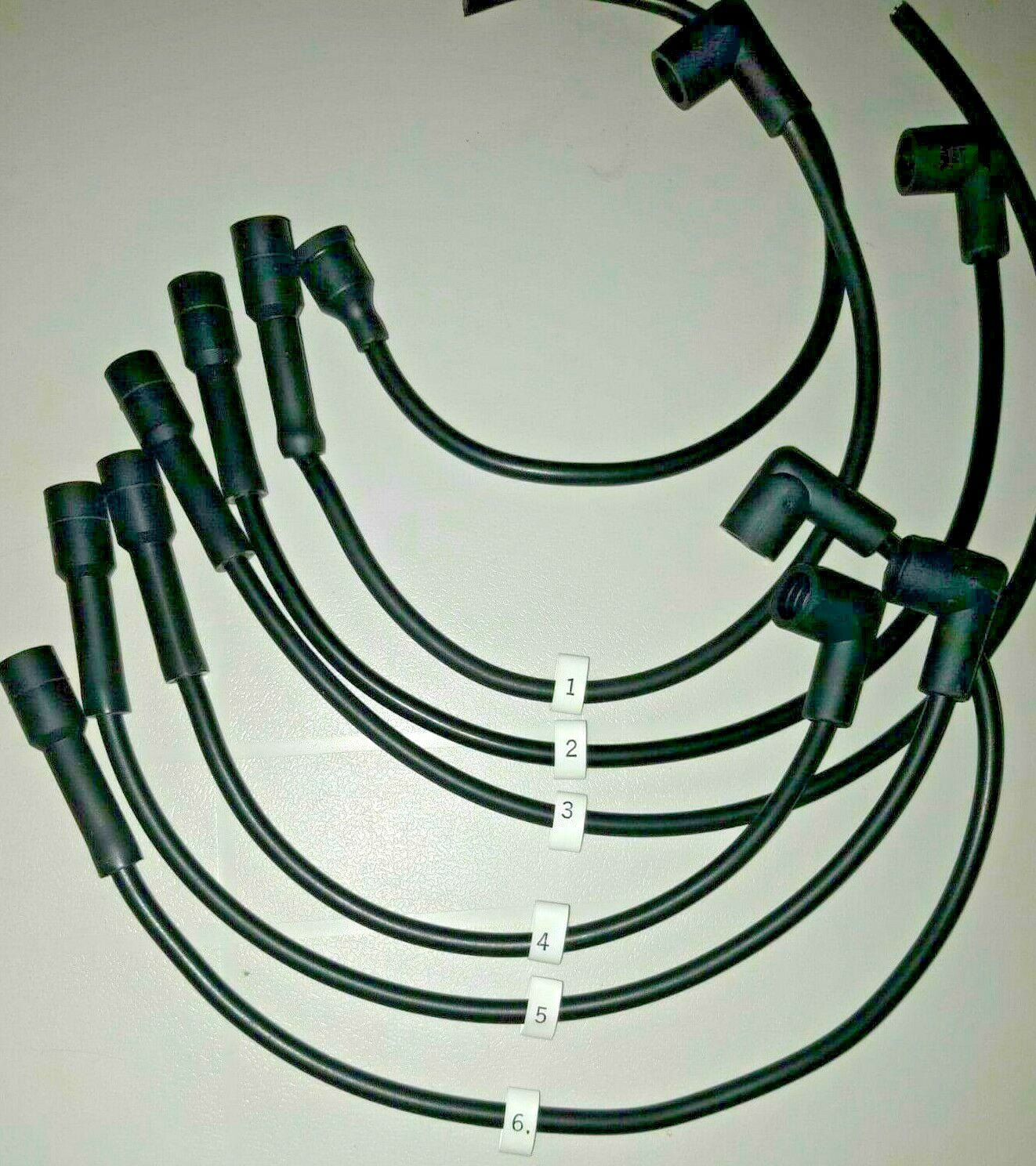 Ignition Lead Sets - Reliant Scimitar GTe Essex V6 Copper HT Leads - Vroom Classics