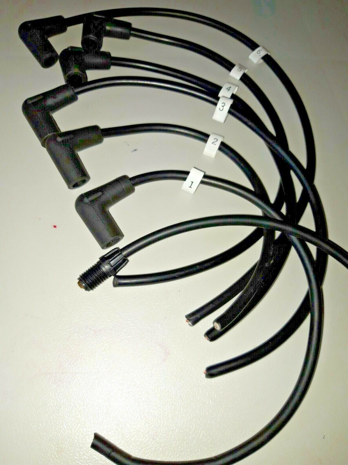 Ignition Lead Sets - Riley Two Point Six Black Copper Core HT Leads - Vroom Classics
