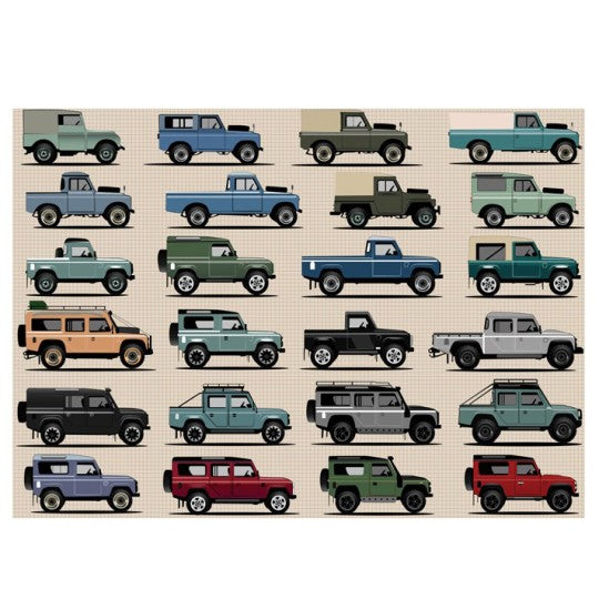 Land Rover 1000 Piece Jigsaw