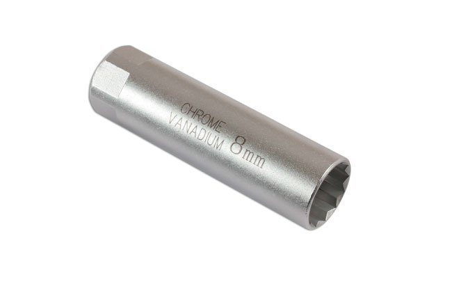 Laser Tools 4376 Spark Plug Socket 3/8"Drive Chrome Vanadium - Hex 14mm (9/16") AF - Vroom Classics