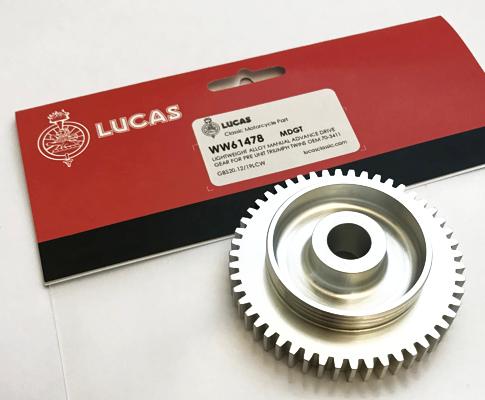 Lucas Magneto Drive Gear BTH Triumph MDGT, 70 - 3411 Made In England - Vroom Classics