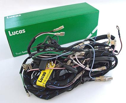 Lucas Main Wiring Harness Norton P11 (1968 - ) 54952937 Motorcycle - Vroom Classics