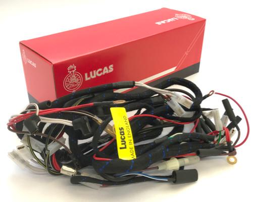 Lucas Main Wiring Harness Norton Twins (1967 - ) 54952937 Motorcycle - Vroom Classics