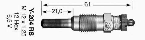 NGK Glow Plug Y - 204RS (4573) - Vroom Classics