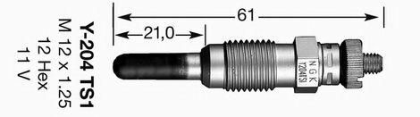 NGK Glow Plug Y - 204TS1 (3829) - Vroom Classics