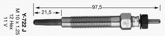 NGK Glow Plug Y - 722JS (9974) - Vroom Classics