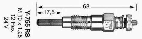 NGK Glow Plug Y - 755RS (7771) - Vroom Classics