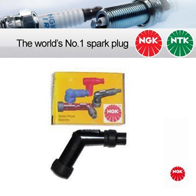 NGK Resistor Spark Plug Cap VB05F black (8032) - Vroom Classics