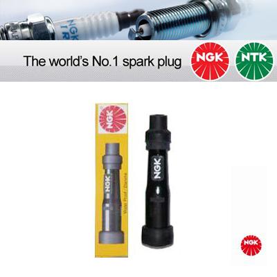 NGK SB05F Resistor Spark Plug Cap black 8080 - Vroom Classics