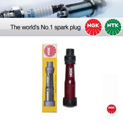 NGK SD05F Resistor Spark Plug Cap red 8238 - Vroom Classics