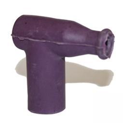 Spark Plug Cap - Rubber Waterproof - Nut Terminal Purple - Vroom Classics