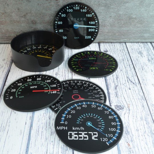 Speedometer Coasters - Vroom Classics