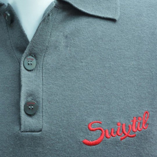 Suixtil Targa Pima Sweater Mid Grey - Vroom Classics