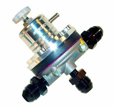 Sytec EFI 1:1 Motorsport Regulator (JIC8 x3 Unions) Silver (MSV006S) - Vroom Classics