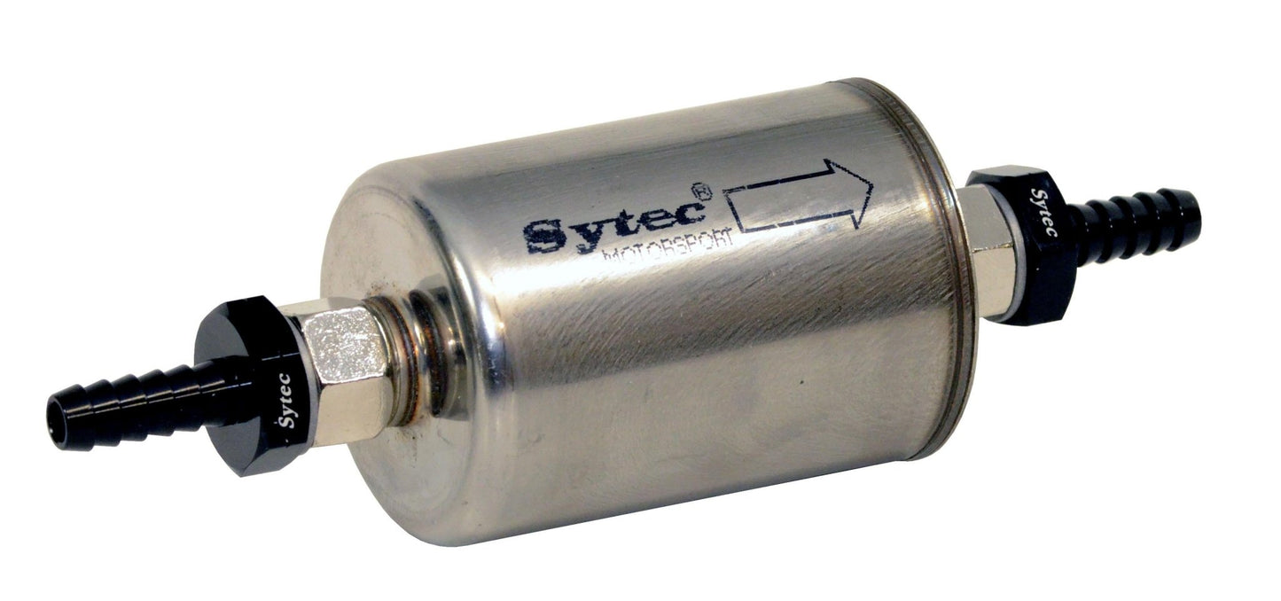 Sytec Motorsport Fuel Filter 8mm In/out (SSFM007) - Vroom Classics
